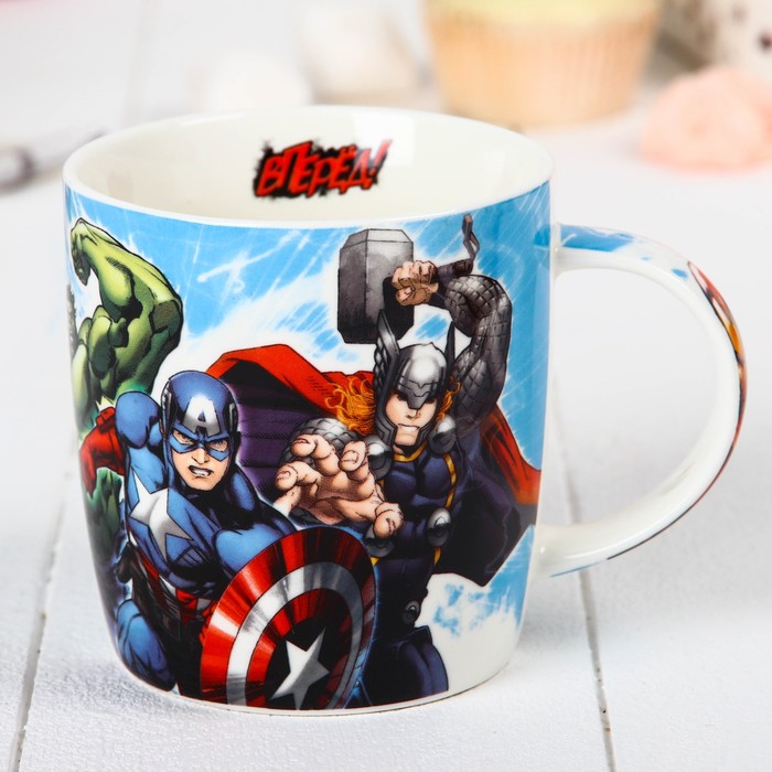 Кружка "Самый крутой" Мстители, 350 мл