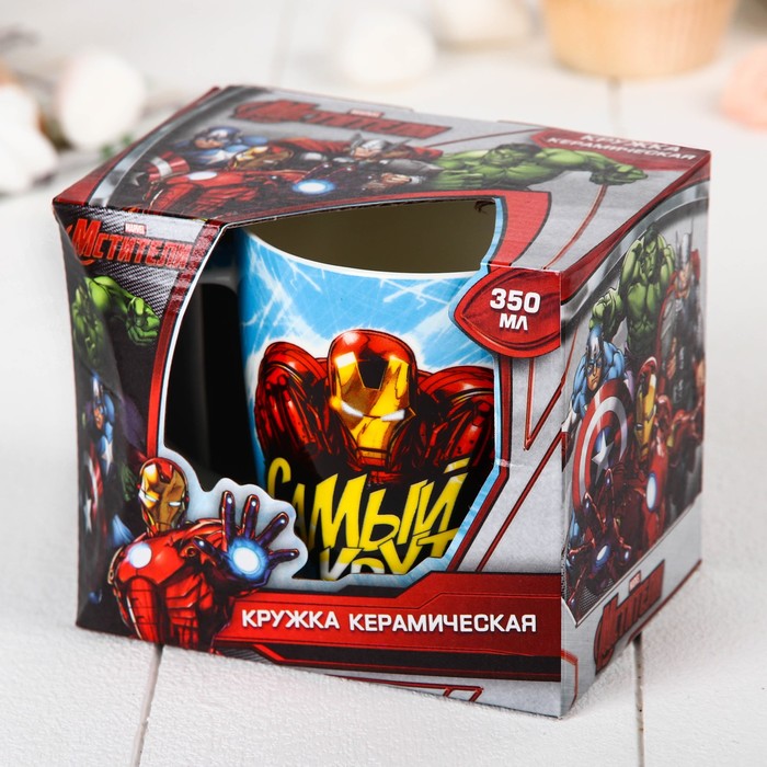 Кружка "Самый крутой" Мстители, 350 мл