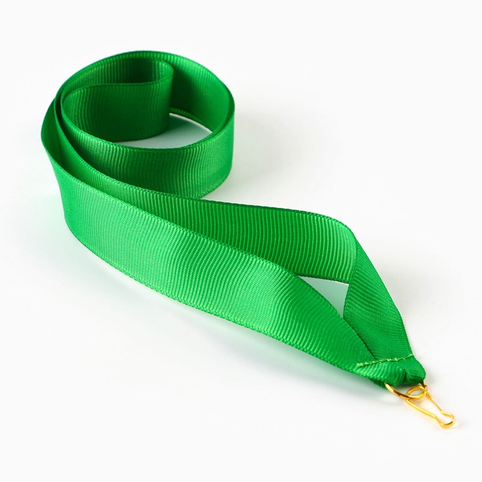 Лента для медали, зеленая медали подарочные 10шт