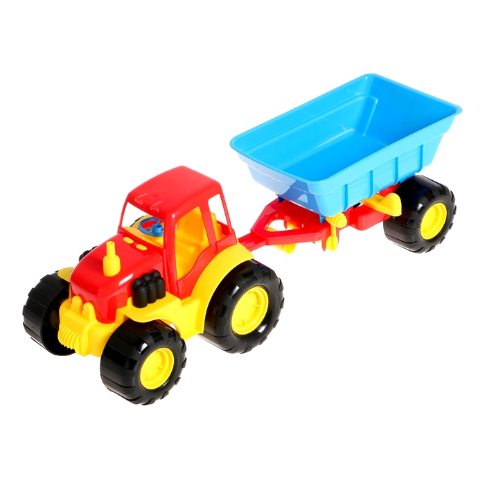 Трактор ACTIVE, с прицепом