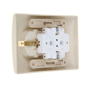 

Розетка "Sedna" SchE SDN3000647, 16 А, двухместная, с з/к, литая, цвет бежевый