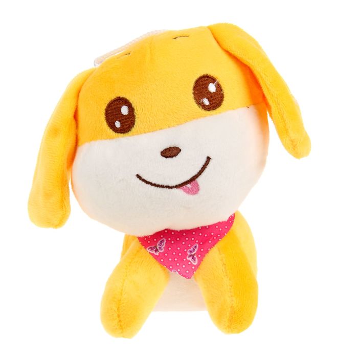 Мягкая игрушка «Собака с косынкой», цвета МИКС