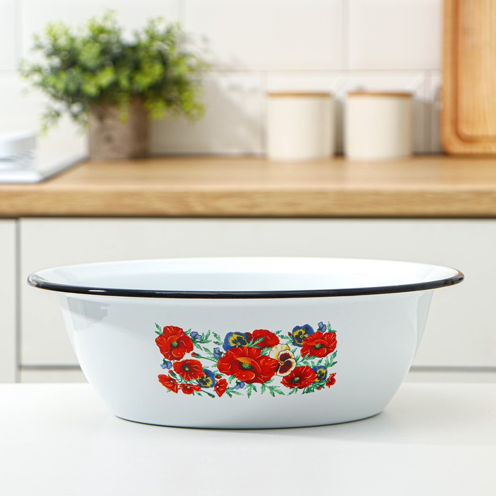 Миска 3,5 л "Ассорти", цвет МИКС