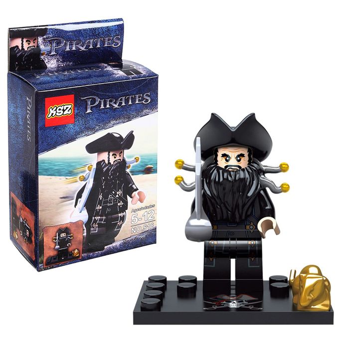 Конструктор «Пират» с аксессуарами, количество деталей 10-13, МИКС