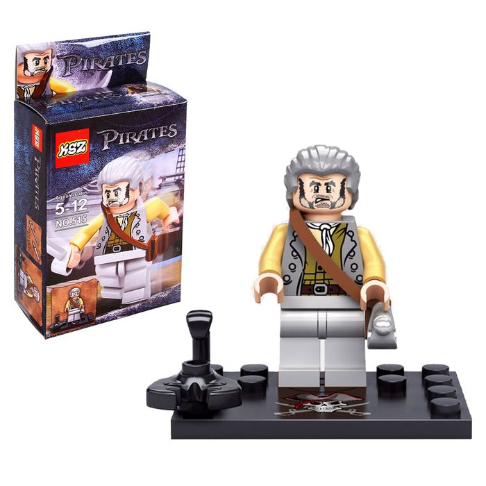 Конструктор «Пират» с аксессуарами, количество деталей 10-13, МИКС