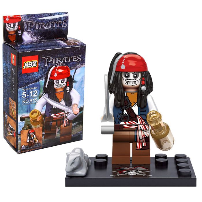 Конструктор «Пират» с аксессуарами, количество деталей 10-13, МИКС