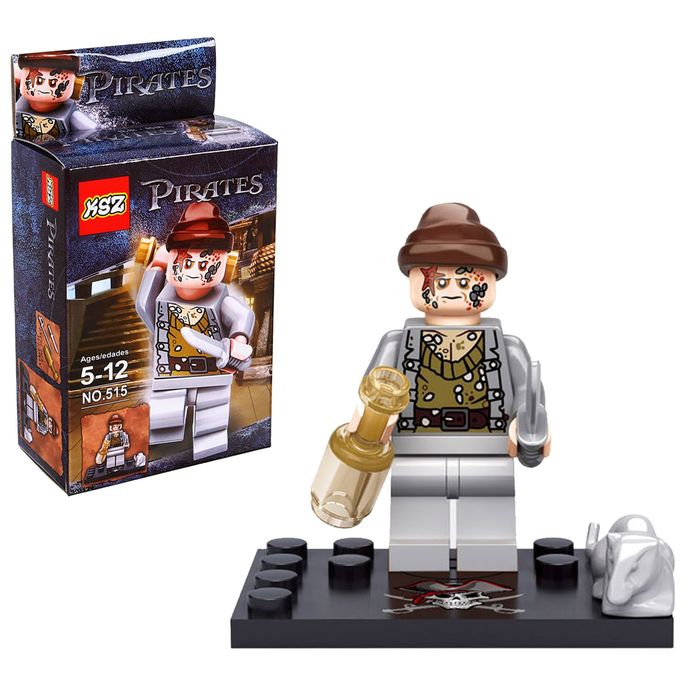 Конструктор «Пират» с аксессуарами, количество деталей 10-13, МИКС