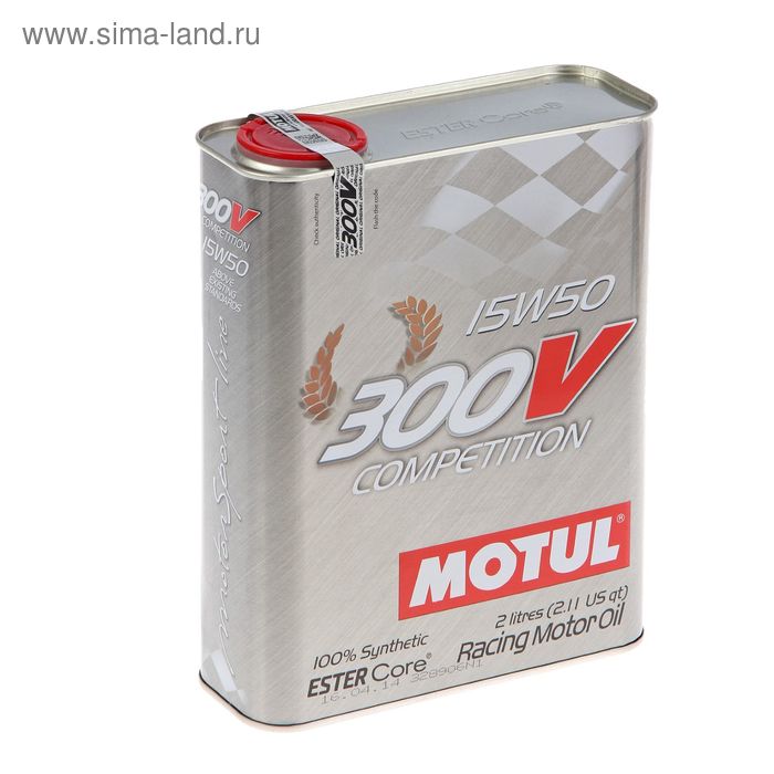 фото Моторное масло motul 300 v competition 15w-50, 2 л 104244