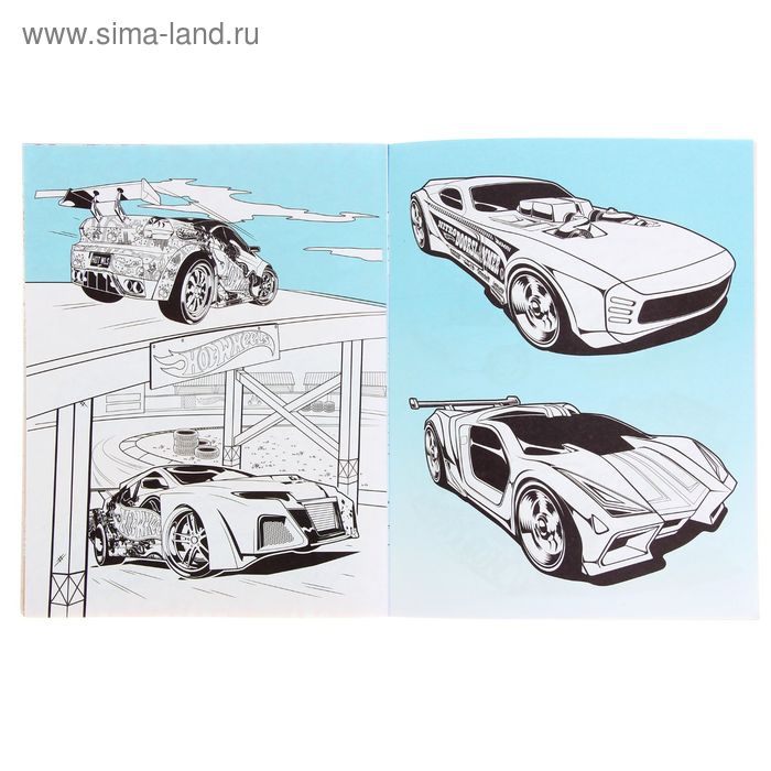 

Раскрась супер-авто Hot wheels «Суперкары»