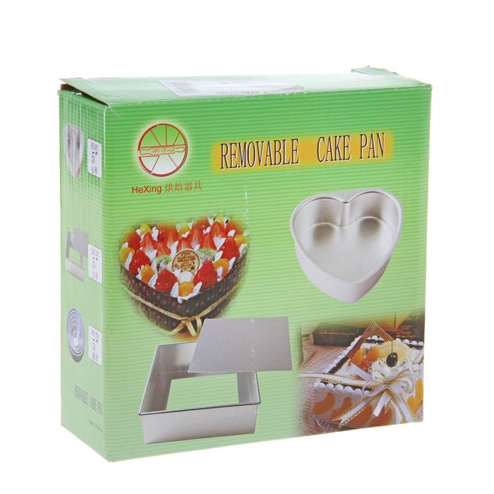 Набор форм для выпечки с сердцевиной 2 шт 14x6 см