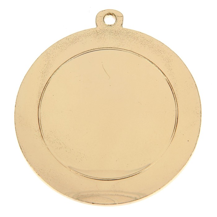 Медаль под нанесение диам 7 см. Цвет зол. Без ленты