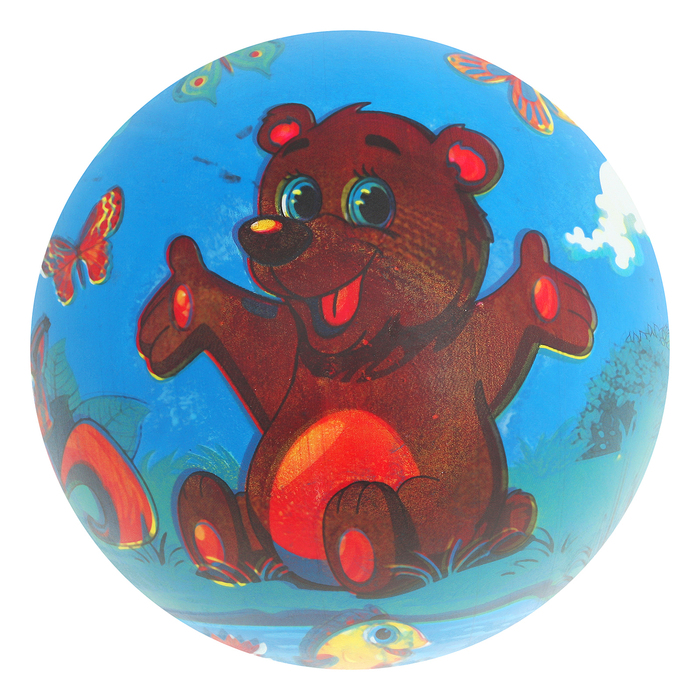 Мяч детский "Медведь" 22 см
