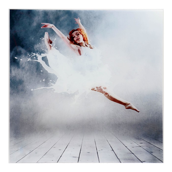 Картина на стекле "Брызги танца"