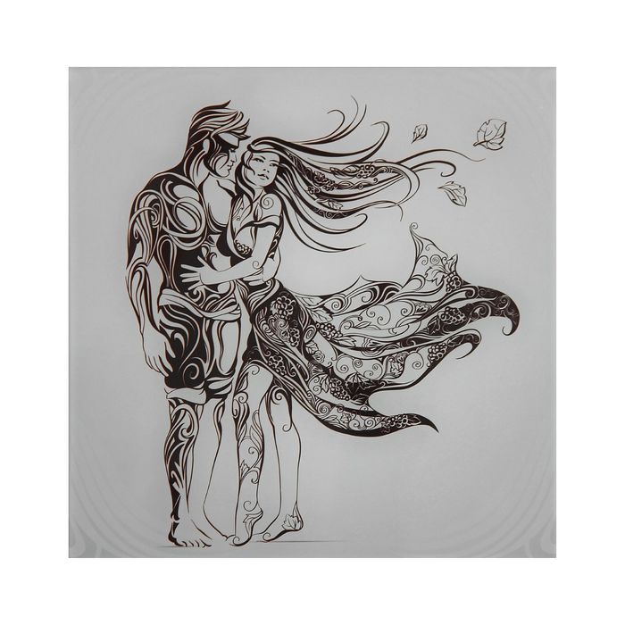 Картина на стекле "Идеальная пара"