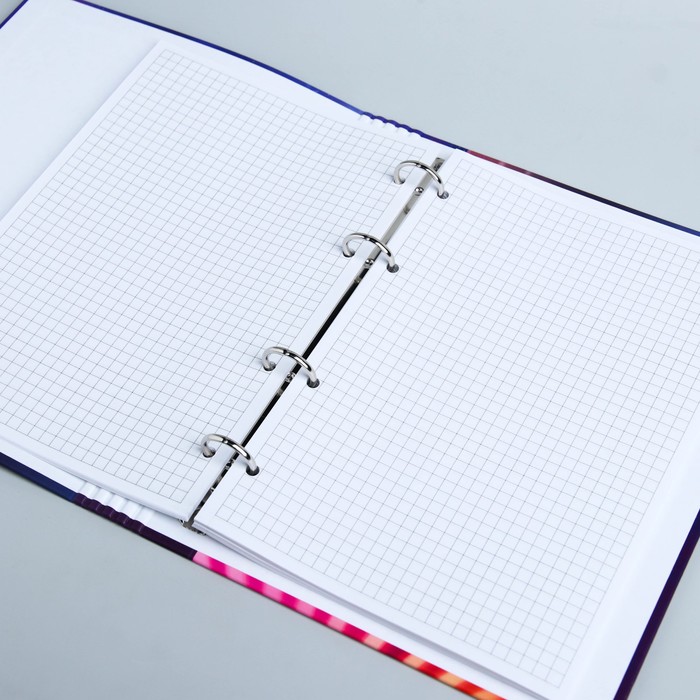 Ежедневник со сменным блоком на металлических кольцах "Звездные войны", 80 листов