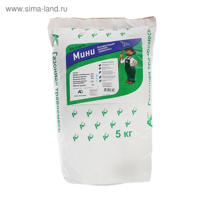 

Газонная травосмесь Абсолют Мини, 5 кг