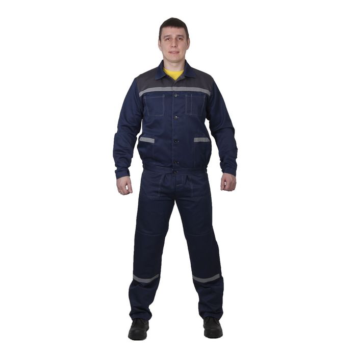 Костюм «Легион», размер 56-58, рост 170-176 см, цвет тёмно-синий/серый