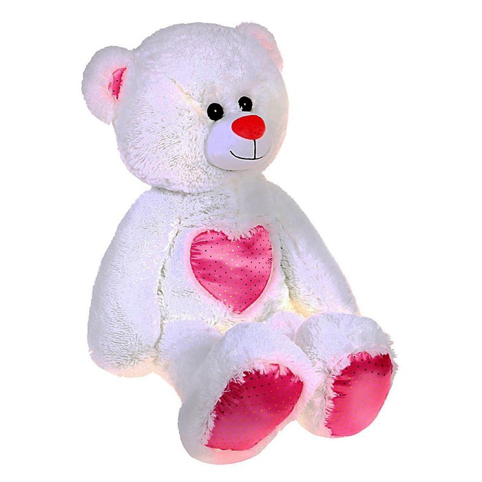 фото Мягкая игрушка «медвежонок монти», 100 см смолтойс
