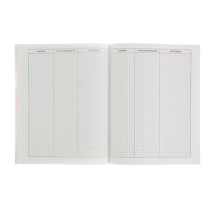 Тетрадь для записи английских слов 32 листа "Британский флаг"