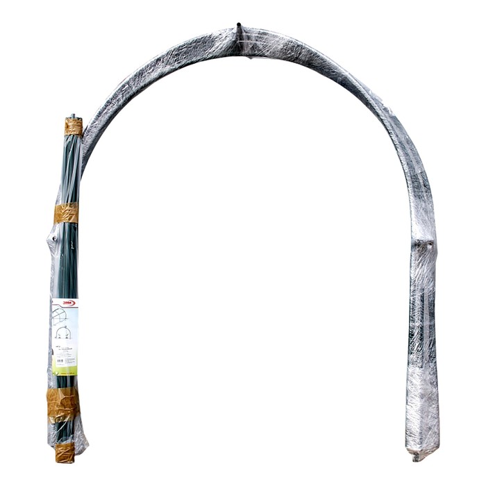 Каркас парника 4 м, 4 секции, 5 дуг, без укрывного материала, «Садовый гуру»