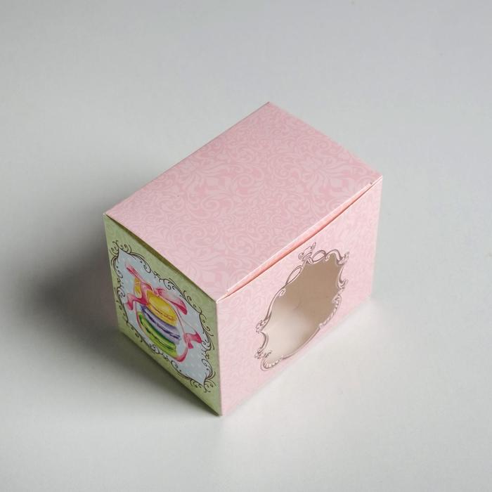 Коробочка для сладостей «Любимое пирожное», 10 х 8 х 7 см
