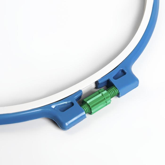 Пяльцы для вышивания, пластиковые, d=21см, МИКС