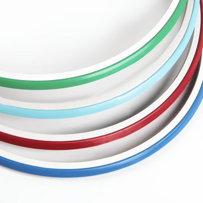 Пяльцы для вышивания, пластиковые, d=21см, МИКС