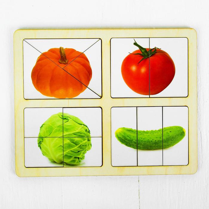 Разрезные картинки «Овощи-1» овощи 1