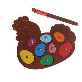 Игра с магнитами «Курочка-Несушка» цвет МИКС от Сима-ленд