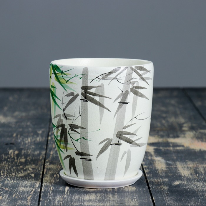 Кашпо "Молодой бамбук" готика 1 л