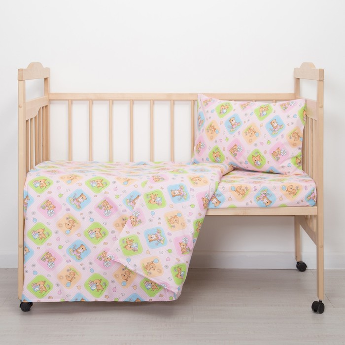 Детское постельное бельё "Ути Пути", под.147х112, пр.120х60х19, н.40х60, 4594 01