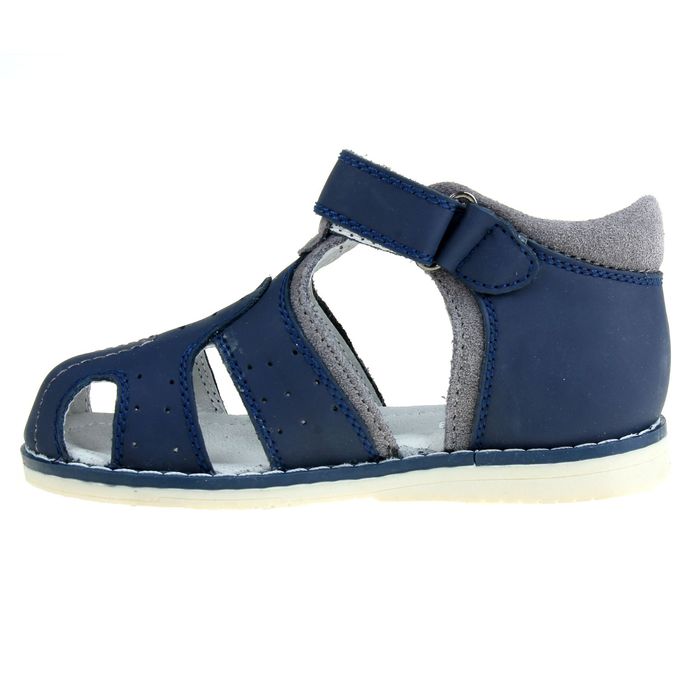 Туфли открытые малодетские Зебра, арт. 10576-5 (синий) (р. 23)