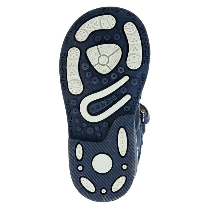 Туфли открытые малодетские Зебра, арт. 10459-5 (синий) (р. 21)