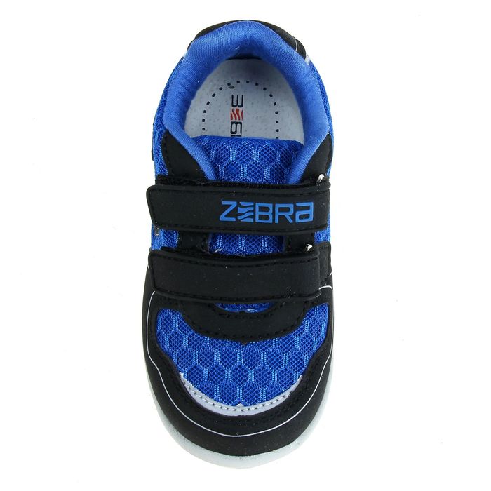 Кроссовки малодетские Зебра, цвет синий, размер 21 (арт. 10108-5)
