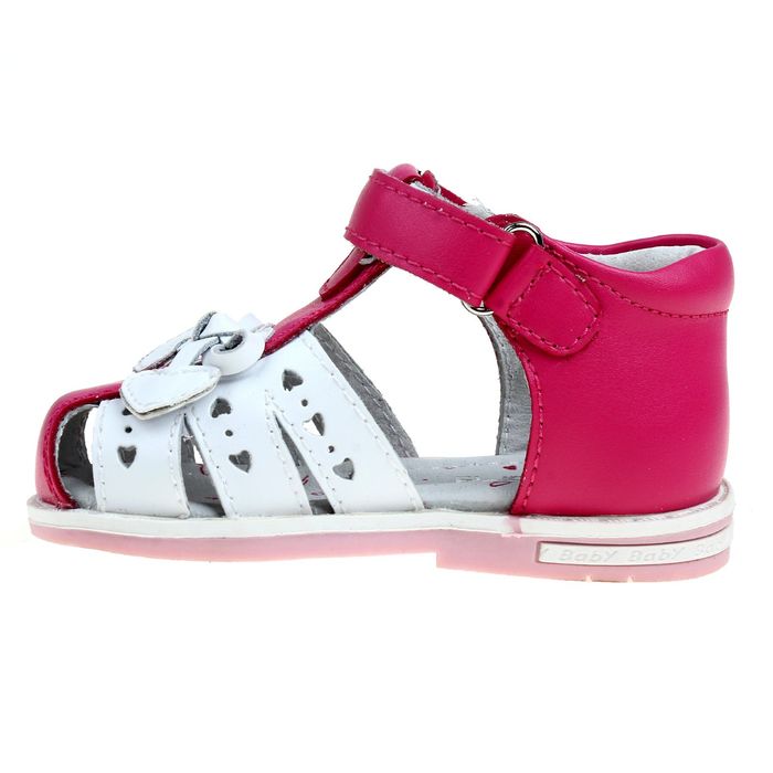 Туфли открытые малодетские Зебра, арт. 10562-22 (малиновый) (р. 22)