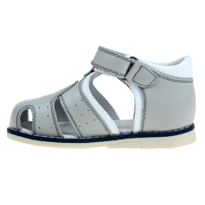 Туфли открытые малодетские Зебра, арт. 10575-10 (серый) (р. 23)