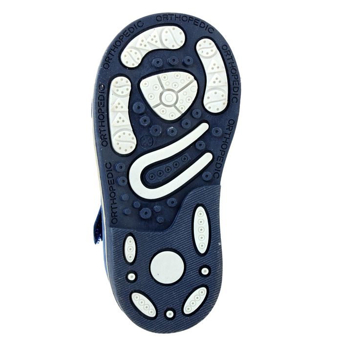 Туфли открытые малодетские Зебра, арт. 10468-5 (синий) (р. 22)