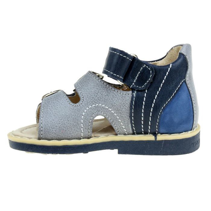 Туфли открытые малодетские Зебра, арт. 10442-10 (серый) (р. 20)