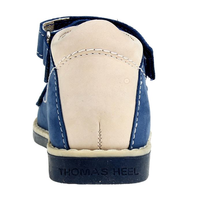 Туфли открытые малодетские Зебра, арт. 10468-5 (синий) (р. 21)