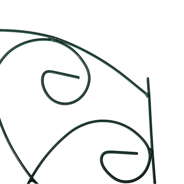 Ограждение декоративное, 45 х 53 см, 1 секция, без заглушек, металл, МИКС, «Изящный малый»