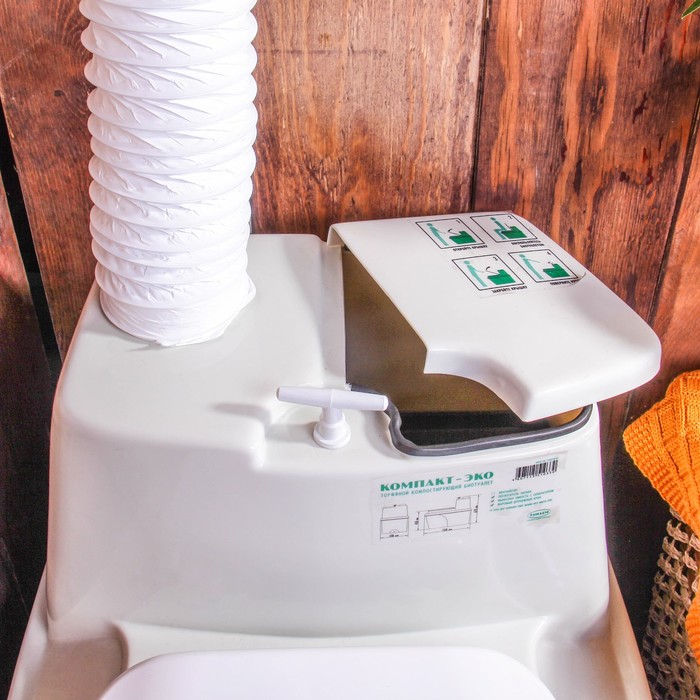 Биотуалет «Компакт Эко», компостирующий, торфяной, 60 л