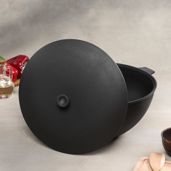 Казан 7 л, с алюминиевой крышкой