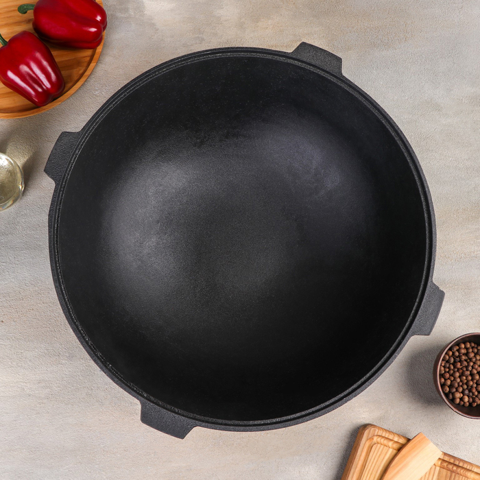 Казан 10 л, с алюминиевой крышкой