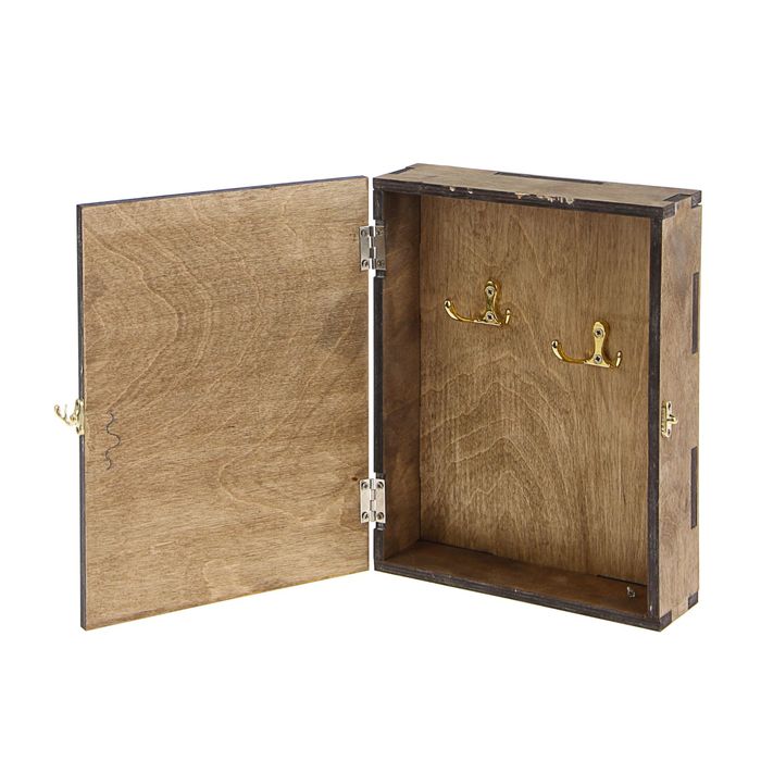 Ключница деревянная "Процветания и роста"