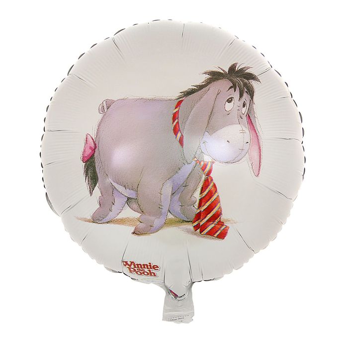 Шар фольгированный 18" "Иа с галстуком", круг