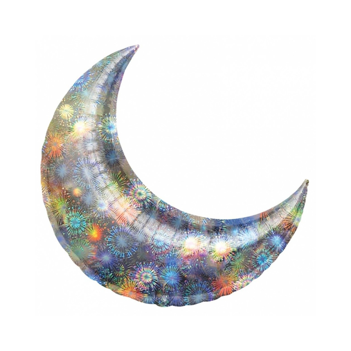 Шар фольгированный &quot;Месяц&quot;, 17&quot;, блеск, Fireworks