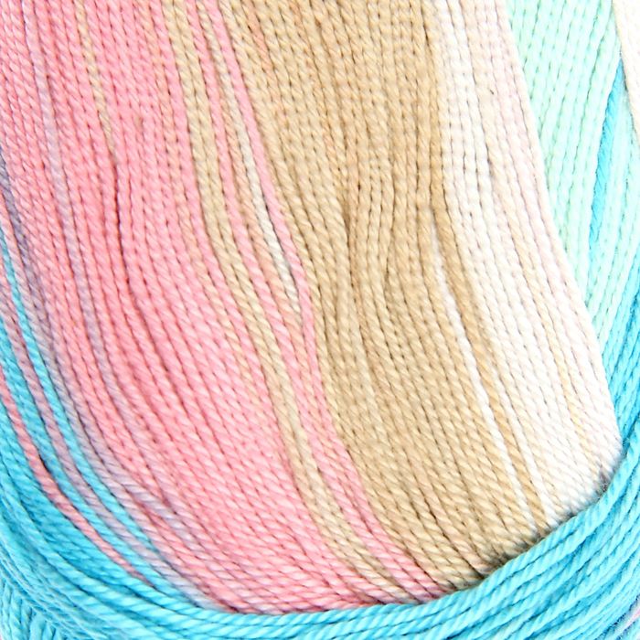 Пряжа "Miss batik" 100% мерсеризованный хлопок 280м/50гр (4535)