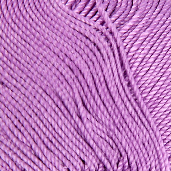 Пряжа "Miss" 100% мерсеризованный хлопок 280м/50гр (247 сиреневый)