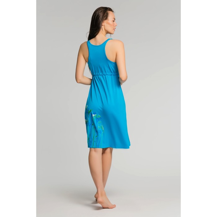 Сарафан женский, цвет бирюзовый, размер 46 (арт. М-503-10)