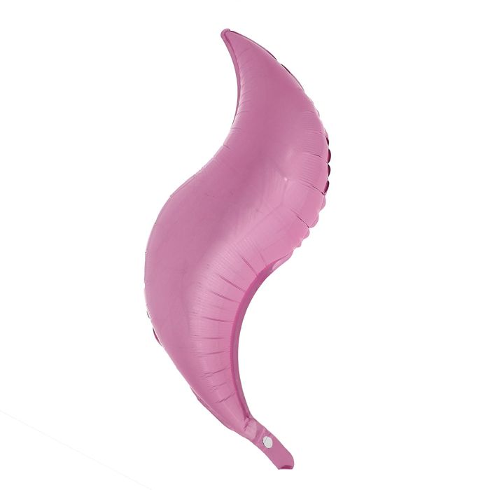 Шар фольгированный "Зигзаг", 28", пастель, Pink
